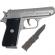 Bricheta antivant, briceag, pistol metal, husa cu sistem de prindere, dalimag, gri 12 cm