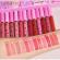 Set 12 lip gloss kevin&coco, nuante de rosu, rose, nude, roz, cutie dreptunghiulara, 26.5x16.5x2.2 cm, 200 g, multicolor