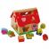 Casuta din lemn cu cuburi ecotoys