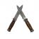 Cutit de vanatoare hunter wood ideallstore® , 29 cm , otel inoxidabil , husa inclusa