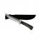 Cutit de vanatoare wood knife , ideallstore® , 33 cm , husa inclusa