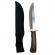 Cutit de vanatoare wood knife , ideallstore® , 33 cm , husa inclusa