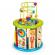 Cub educational din lemn cu jocuri, blocuri si pescuit ecotoys
