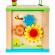 Cub educational din lemn cu tabla ecotoys hm015470