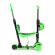 Trotineta 5 in 1 cu sezut si 3 roti cu led ecotoys ym-sw-6 - verde