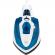 Fier de calcat ecg nz 322 cu oprire automata, talpa ceramica, 2200 w, jet abur