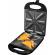 Sandwich maker xxl ecg s 4232 family black, 1200 w, 8 sandvisuri triunghiulare