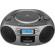 Sistem audio ecg cdr 999 dab, 2 x 1,5w rms, radio, usb, cd, casetofon, mp3, fm