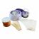 Set epilare complet cu incalzitor ceara, 400 g ceara cu extract de miere, 10 spatule din lemn, gonga® multicolor