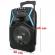 Boxa portabila tip troler jrh a81, 300 w cu microfon wireless si bluetooth