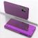 Husa compatibila cu Samsung Galaxy A32 5G , Clear View Flip Mirror Stand, Mov