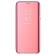 Husa compatibila cu Samsung Galaxy A32 5G , Clear View Flip Mirror Stand, Roz/Pink