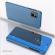 Husa compatibila cu Samsung Galaxy A32 5G , oglinda Flip Mirror Stand, Albastru