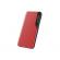 Husa Flip din Piele compatibila cu Samsung Galaxy A02s S-View, Smart Stand, Rosu