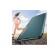 Husa Flip din Piele compatibila cu Samsung Galaxy A10, S-View, Smart Stand, Dark Green