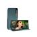 Husa Flip din Piele compatibila cu Samsung Galaxy A10, S-View, Smart Stand, Dark Green