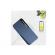 Husa Flip din Piele compatibila cu Samsung Galaxy A21s, S-View, Smart Stand, Albastru