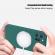 Husa culoarea Dark Green pentru cu iPhone 13 Pro Max, incarcare tip MagSafe - ALC®