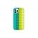 Husa de protectie POP IT compatibila cu IPhone 11 Pro Max, Verde / Galben