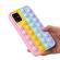 Husa de protectie POP IT compatibila cu Samsung Galaxy A02S, Multicolor