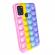 Husa de protectie POP IT compatibila cu Samsung Galaxy A21s , Multicolor