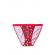 Chiloti Victoria's Secret, Stretch Cotton String Bikini Panty, Model cu Pinguini, Rosu, S