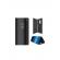 Husa Flip Mirror compatibil cu - Samsung Galaxy S9 Plus - Negru