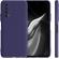 Husa Liquid soft touch compatibila cu Huawei P smart 2021, Dark Purple, ALC