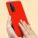Husa Liquid soft touch compatibila cu Huawei P smart 2021, Lady in Red, ALC