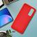 Husa Liquid soft touch compatibila cu Huawei P smart 2021, Lady in Red, ALC