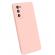 Husa Liquid soft touch compatibila cu Samsung Galaxy S20 FE, Baby Pink, ALC