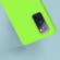 Husa Liquid soft touch compatibila cu Samsung Galaxy S20 FE, Green Neon, ALC