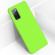 Husa Liquid soft touch compatibila cu Samsung Galaxy S20 FE, Green Neon, ALC