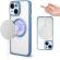 Husa MagSure Blue, compatibil cu IPhone 11