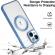 Husa MagSure Blue, compatibil cu IPhone 11