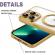 Husa MagSure Rose Gold, compatibil cu IPhone 14 Pro