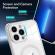 Husa MagSure Silver, compatibil cu IPhone 14 Pro
