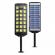 Reflector solar de perete - 520 smd led - 3000 lm - 20w - 4500 mah - ip65