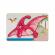Puzzle din lemn pterodactil, 8 piese