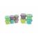 Set 10 recipiente snap&go, melii, 6*59 ml + 4*118 ml