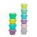 Set 10 recipiente snap&go, melii, 6*59 ml + 4*118 ml
