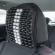 Husa scaun auto cu bile de masaj, suport lombar si tetiera, dimensiuni 131 x 46 cm, culoare neagra