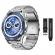 Ceas smartwatch sk4, ecran 1.45 inch amoled, 2 bratari, bt
