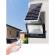 Proiector led cu panou solar, telecomanda, 500w