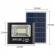 Proiector led cu panou solar, telecomanda, 500w