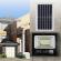 Proiector led 500w, panou solar, telecomanda