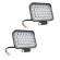 Set 2 proiectoare auto led, 198w/set, 12/24v, 33led, 6000k