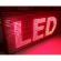 Panou text Led / Display Reclama 100x20cm - Text ROSU - pentru Interior / Exterior