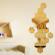 SET Oglinzi Decorative Acrilice Design Hexagon Gold -Luxury Home 24 bucati/set