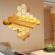 Set Oglinzi Design Hexagon - Oglinzi Decorative Acrilice Gold -Luxury Home 12 bucati/set
